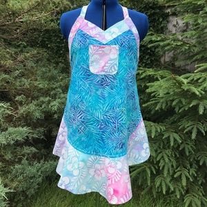 *Handmade NWOT* Batik Tropical Apron
